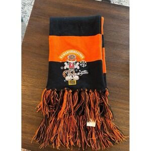 Cheetos Chester Cheetah G & G Outfitters Black & Orange Striped Scarf